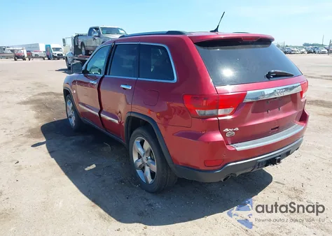 2013 Jeep Grand Cherokee Overland из США, поврежденный, VIN 1C4RJFCT6DC615198
